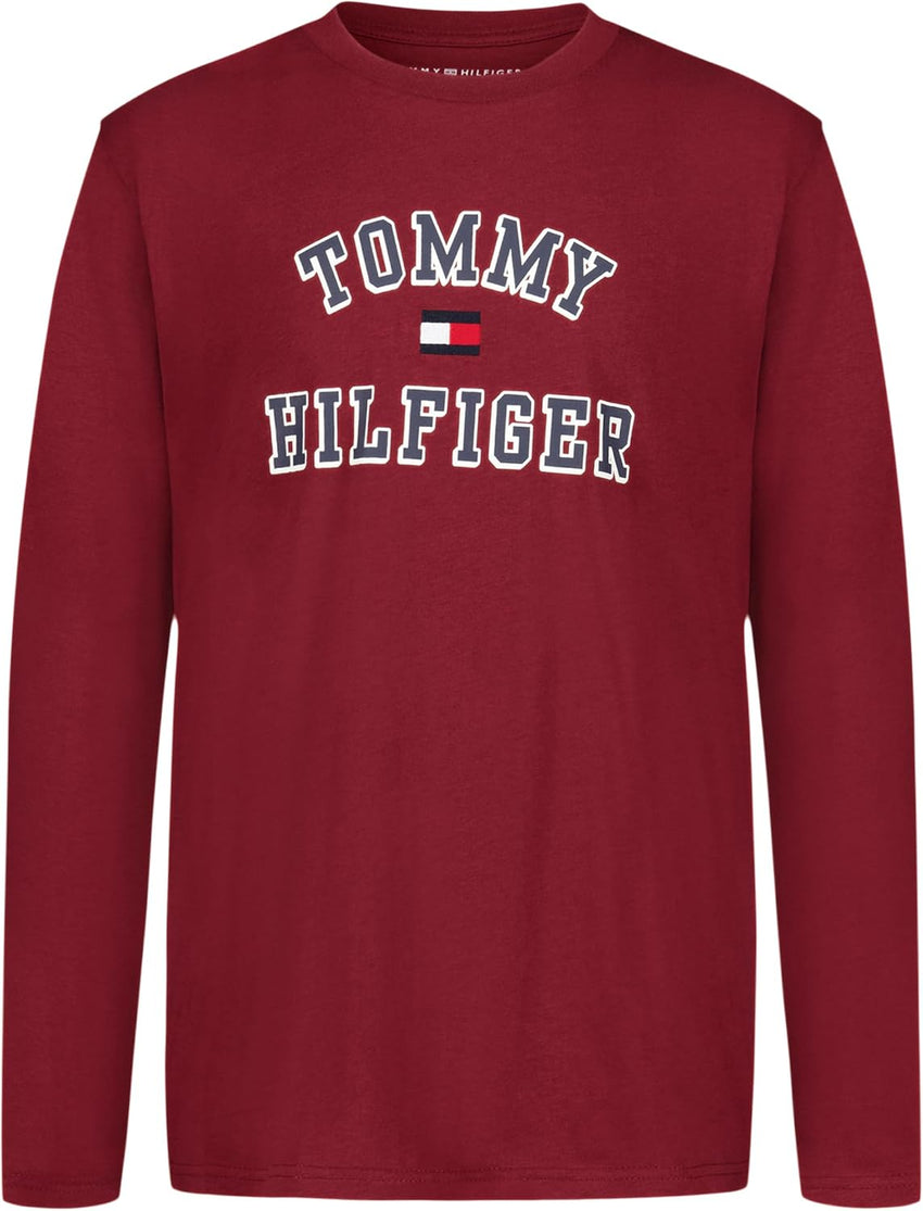 Tommy Hilfiger Boys' Long Sleeve Crew Neck T-Shirt - 7DAY'S