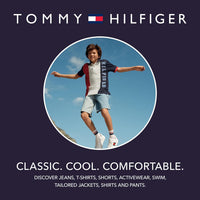 Tommy Hilfiger Boys' Long Sleeve Crew Neck T-Shirt - 7DAY'S