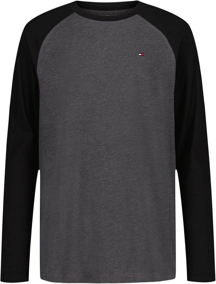 Tommy Hilfiger Boys' Long Sleeve Crew Neck T-Shirt - 7DAY'S