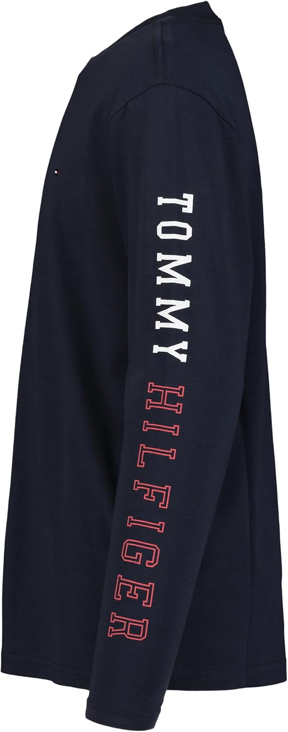 Tommy Hilfiger Boys' Long Sleeve Crew Neck T-Shirt - 7DAY'S