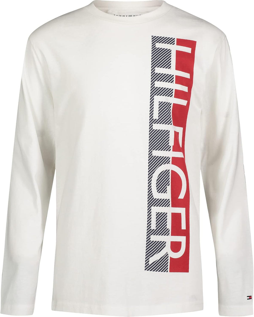 Tommy Hilfiger Boys' Long Sleeve Crew Neck T-Shirt - 7DAY'S