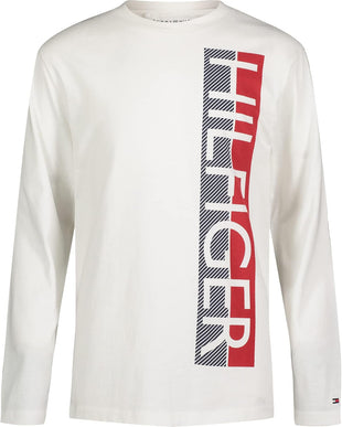 Tommy Hilfiger Boys' Long Sleeve Crew Neck T-Shirt - 7DAY'S
