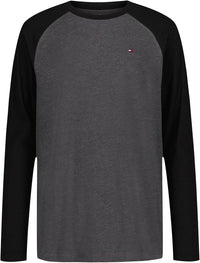 Tommy Hilfiger Boys' Long Sleeve Crew Neck T-Shirt - 7DAY'S