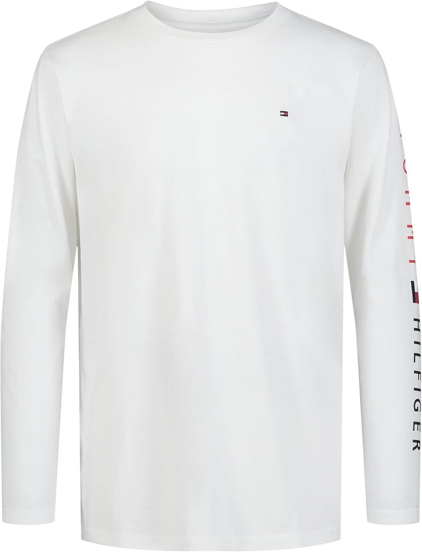 Tommy Hilfiger Boys' Long Sleeve Crew Neck T-Shirt - 7DAY'S