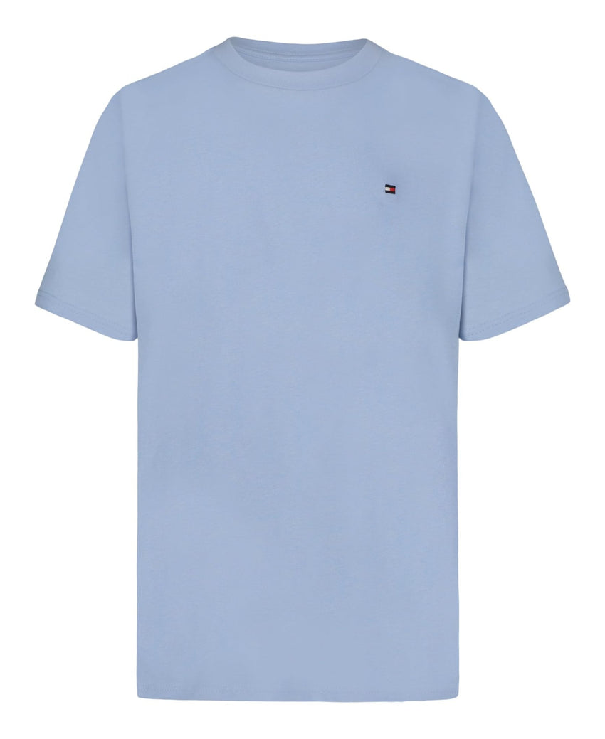 Tommy Hilfiger Boys' Short Sleeve Solid Crew Neck T-shirt, Soft, Comfortable, Relaxed Fit - 7DAY'S