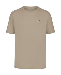 Tommy Hilfiger Boys' Short Sleeve Solid Crew Neck T-shirt, Soft, Comfortable, Relaxed Fit - 7DAY'S