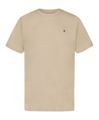 Tommy Hilfiger Boys' Short Sleeve Solid Crew Neck T-shirt, Soft, Comfortable, Relaxed Fit - 7DAY'S