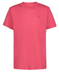 Tommy Hilfiger Boys' Short Sleeve Solid Crew Neck T-shirt, Soft, Comfortable, Relaxed Fit - 7DAY'S