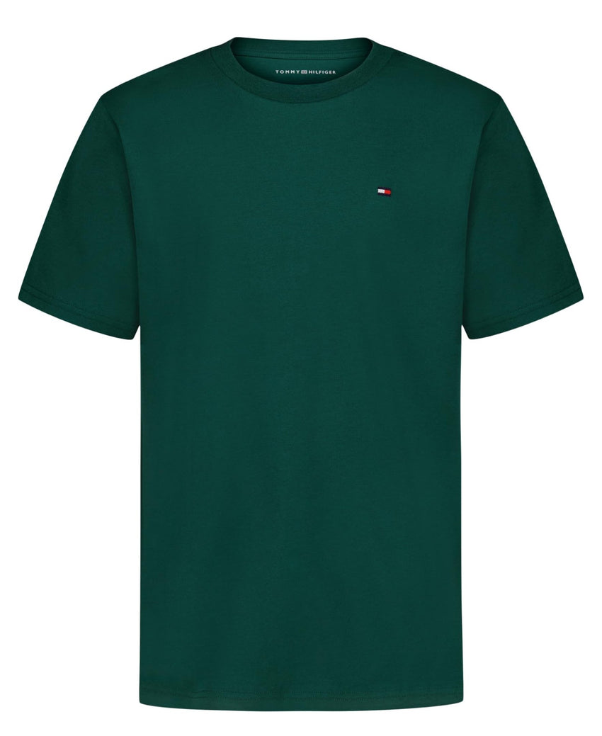 Tommy Hilfiger Boys' Short Sleeve Solid Crew Neck T-shirt, Soft, Comfortable, Relaxed Fit - 7DAY'S