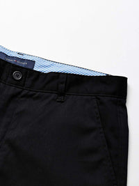 Tommy Hilfiger Flat Front Twill Blend Shorts, Kids School Uniform Clothes for Little Or Big Boys with Husky and Slim Sizes - 7DAY'S