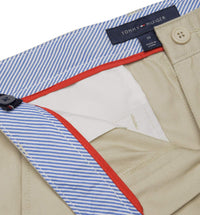 Tommy Hilfiger Flat Front Twill Blend Shorts, Kids School Uniform Clothes for Little Or Big Boys with Husky and Slim Sizes - 7DAY'S