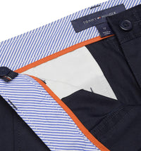 Tommy Hilfiger Flat Front Twill Blend Shorts, Kids School Uniform Clothes for Little Or Big Boys with Husky and Slim Sizes - 7DAY'S