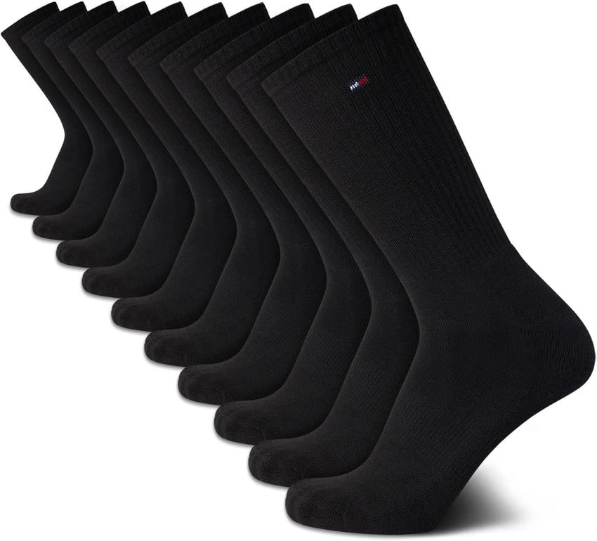 Tommy Hilfiger Men's Athletic Cushioned Crew Socks (10 Pack) - 7DAY'S