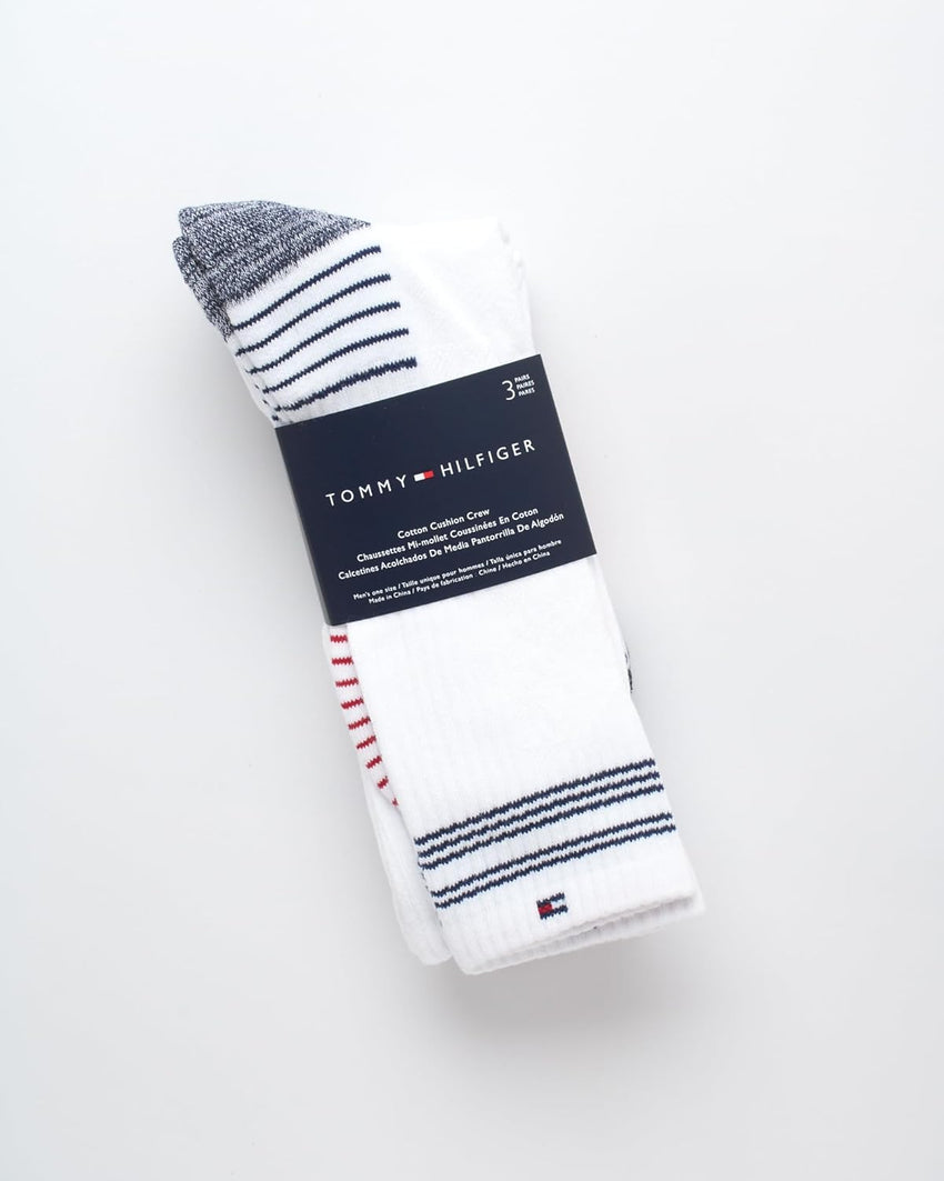 Tommy Hilfiger Men's Athletic Cushioned Crew Socks (10 Pack) - 7DAY'S