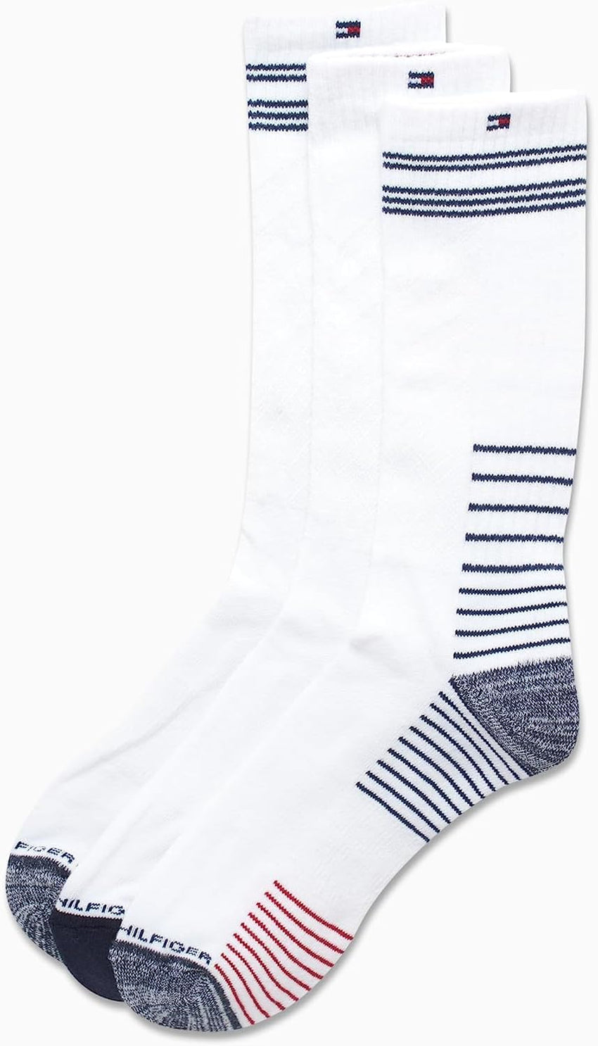 Tommy Hilfiger Men's Athletic Cushioned Crew Socks (10 Pack) - 7DAY'S