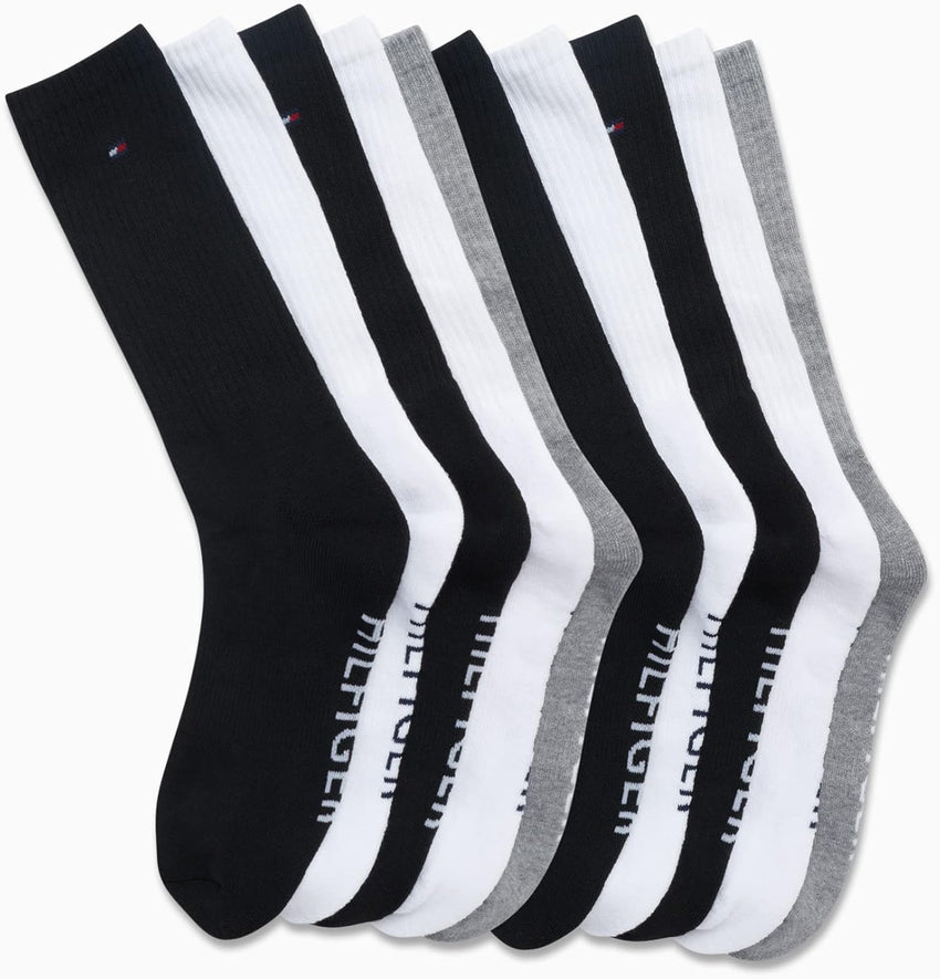 Tommy Hilfiger Men's Athletic Cushioned Crew Socks (10 Pack) - 7DAY'S