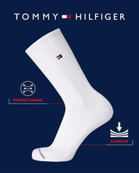 Tommy Hilfiger Men's Athletic Cushioned Crew Socks (10 Pack) - 7DAY'S