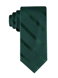 Tommy Hilfiger Men's Classic Solid Textured Stripe Tie - 7DAY'S