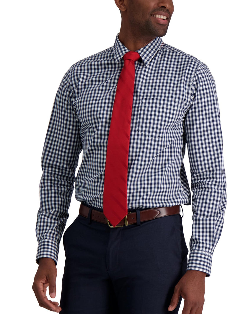 Tommy Hilfiger Men's Classic Solid Textured Stripe Tie - 7DAY'S
