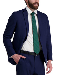 Tommy Hilfiger Men's Classic Solid Textured Stripe Tie - 7DAY'S