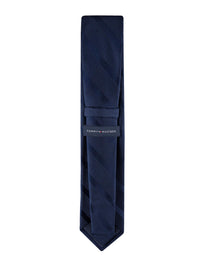 Tommy Hilfiger Men's Classic Solid Textured Stripe Tie - 7DAY'S