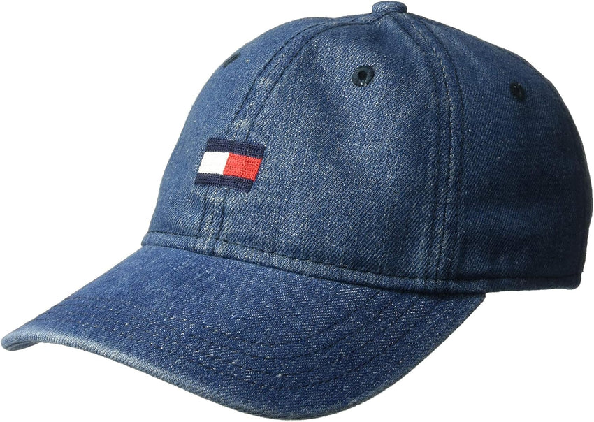 Tommy Hilfiger Men's Cotton Ardin Adjustable Baseball Cap - 7DAY'S