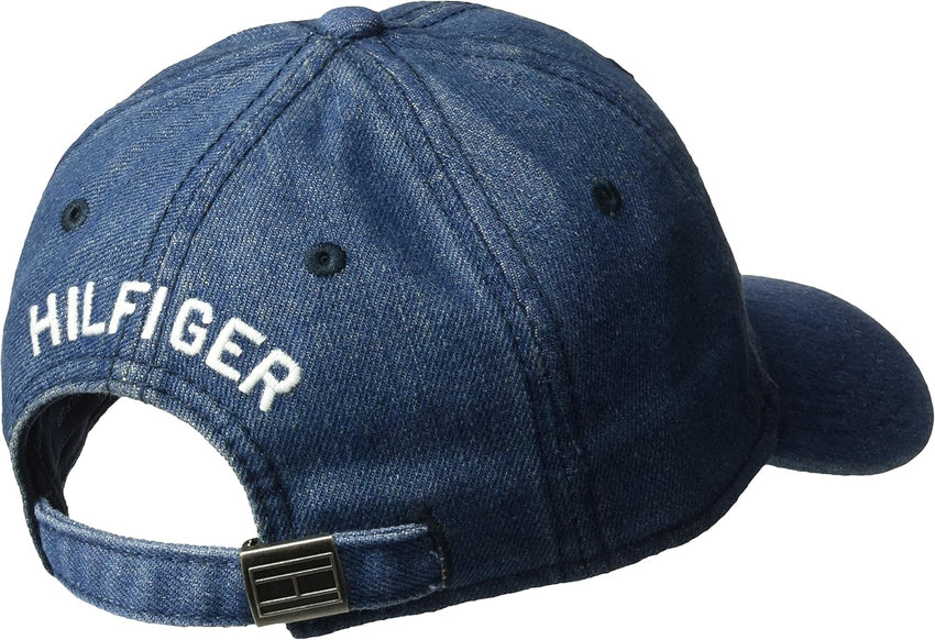 Tommy Hilfiger Men's Cotton Ardin Adjustable Baseball Cap - 7DAY'S