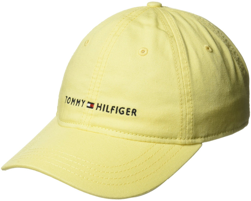 Tommy Hilfiger Men's Cotton Logo Adjustable Baseball Cap - 7DAY'S