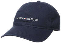 Tommy Hilfiger Men's Cotton Logo Adjustable Baseball Cap - 7DAY'S