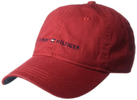 Tommy Hilfiger Men's Cotton Logo Adjustable Baseball Cap - 7DAY'S