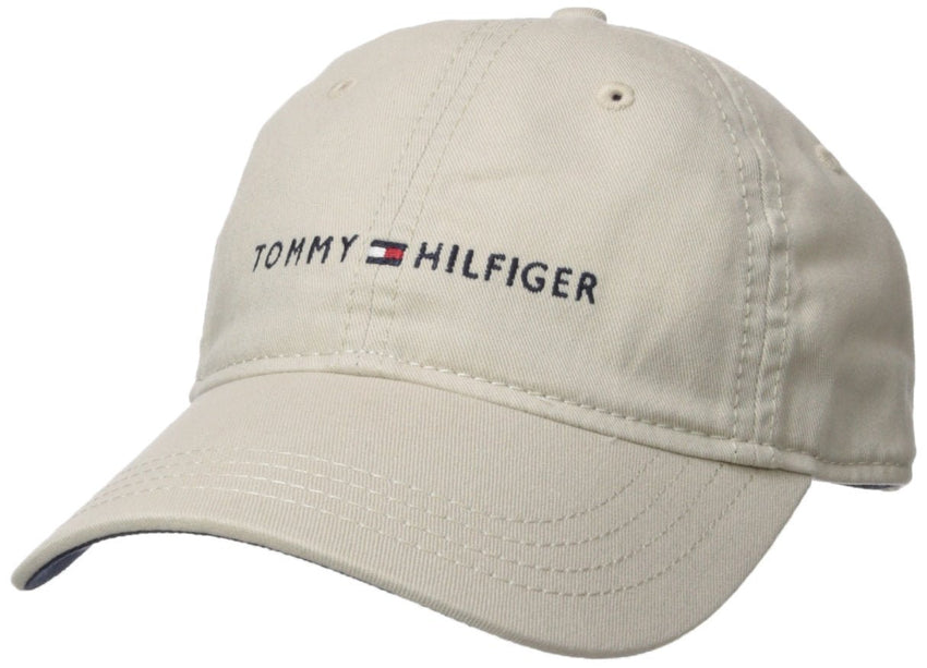 Tommy Hilfiger Men's Cotton Logo Adjustable Baseball Cap - 7DAY'S