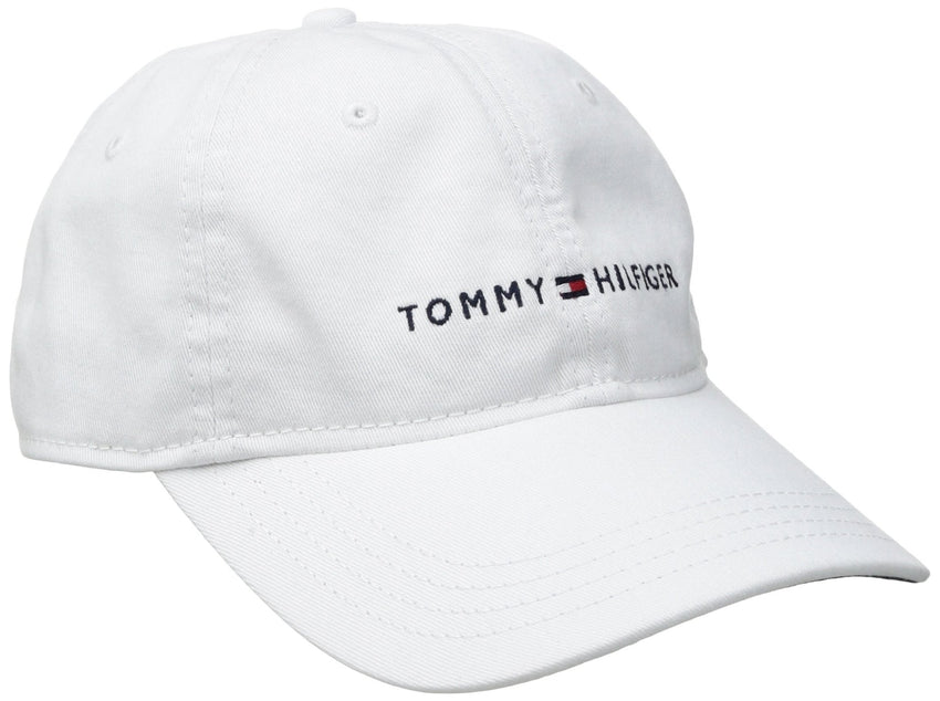 Tommy Hilfiger Men's Cotton Logo Adjustable Baseball Cap - 7DAY'S