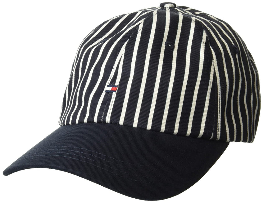 Tommy Hilfiger Men's Cotton Logo Adjustable Baseball Cap - 7DAY'S