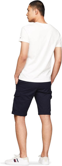 Tommy Hilfiger Men's Short Sleeve Cotton Graphic T-Shirts with Embroidered Logo - 7DAY'S