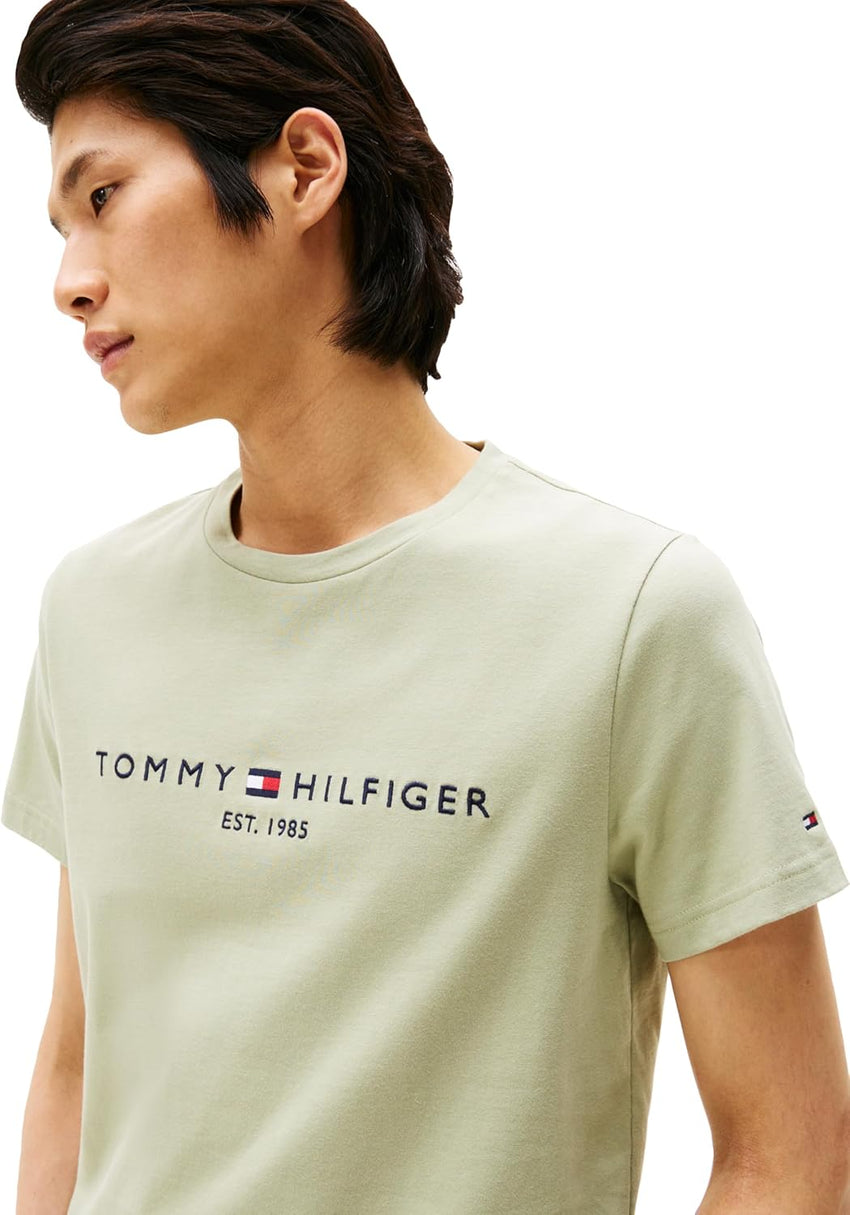 Tommy Hilfiger Men's Short Sleeve Cotton Graphic T-Shirts with Embroidered Logo - 7DAY'S