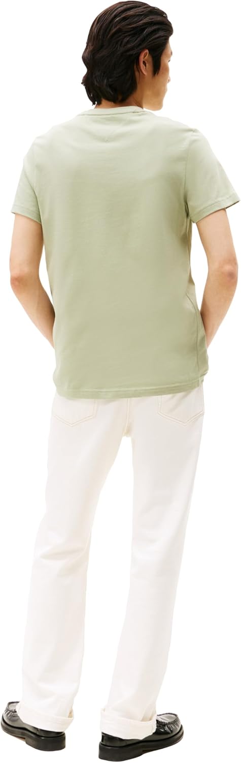Tommy Hilfiger Men's Short Sleeve Cotton Graphic T-Shirts with Embroidered Logo - 7DAY'S
