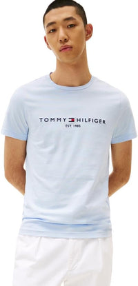 Tommy Hilfiger Men's Short Sleeve Cotton Graphic T-Shirts with Embroidered Logo - 7DAY'S