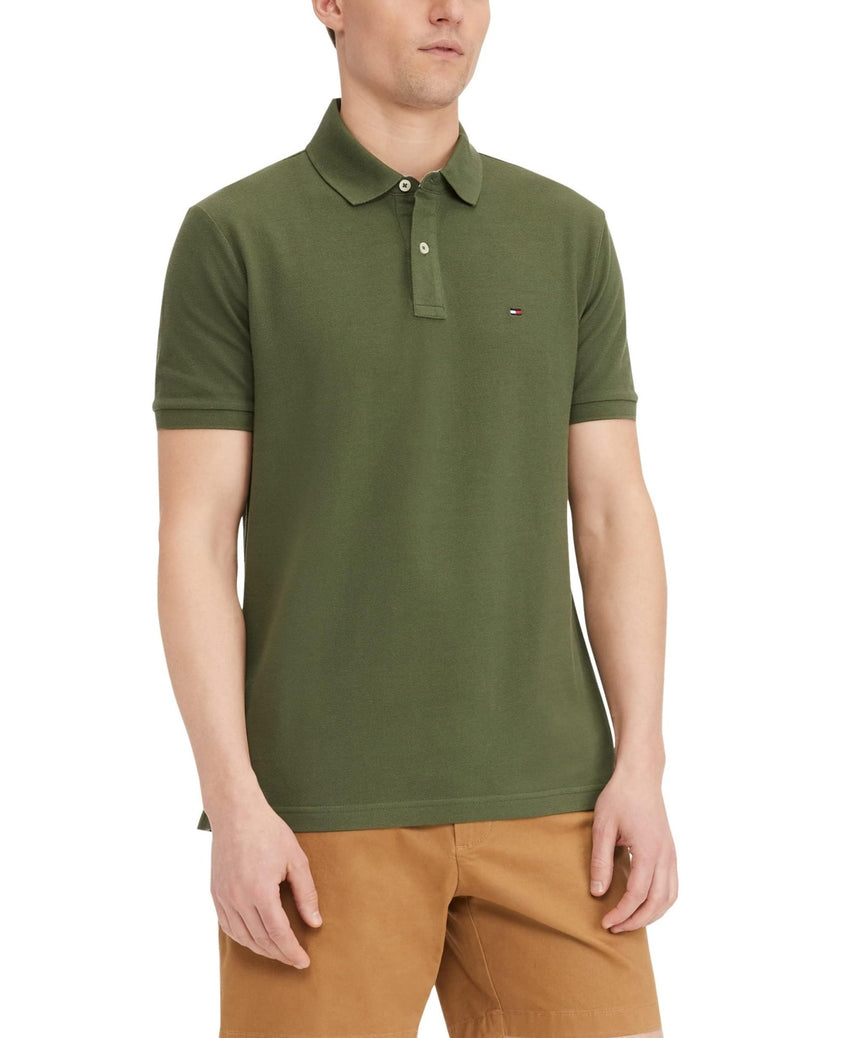 Tommy Hilfiger Men's Short Sleeve Cotton Pique Polo Shirt in Classic Fit - 7DAY'S