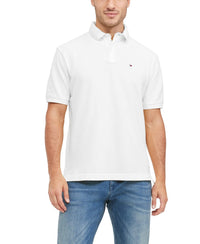 Tommy Hilfiger Men's Short Sleeve Cotton Pique Polo Shirt in Classic Fit - 7DAY'S