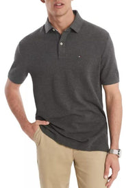 Tommy Hilfiger Men's Short Sleeve Cotton Pique Polo Shirt in Classic Fit - 7DAY'S