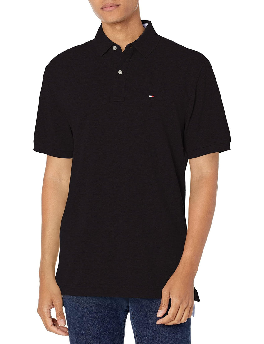 Tommy Hilfiger Men's Short Sleeve Cotton Pique Polo Shirt in Classic Fit - 7DAY'S