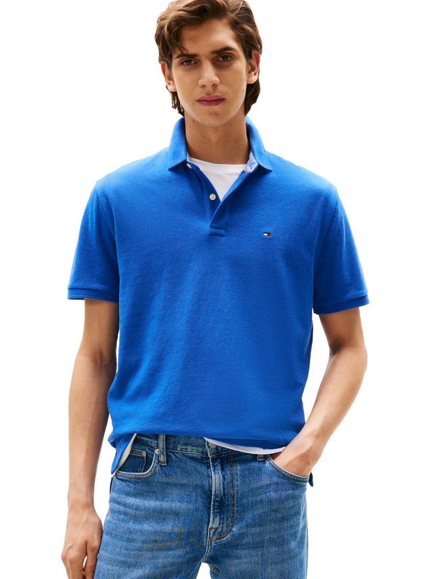 Tommy Hilfiger Men's Short Sleeve Cotton Pique Polo Shirt in Classic Fit - 7DAY'S