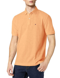 Tommy Hilfiger Men's Short Sleeve Cotton Pique Polo Shirt in Classic Fit - 7DAY'S