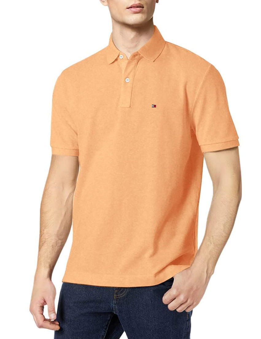 Tommy Hilfiger Men's Short Sleeve Cotton Pique Polo Shirt in Classic Fit - 7DAY'S