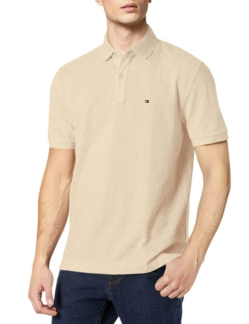Tommy Hilfiger Men's Short Sleeve Cotton Pique Polo Shirt in Classic Fit - 7DAY'S