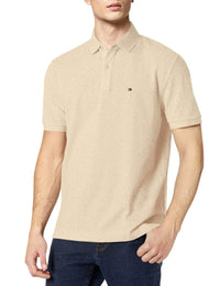 Tommy Hilfiger Men's Short Sleeve Cotton Pique Polo Shirt in Classic Fit - 7DAY'S