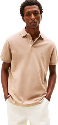Tommy Hilfiger Men's Short Sleeve Polo Shirts in Classic Fit with Stretch and Organic Pique Cotton - 7DAY'S