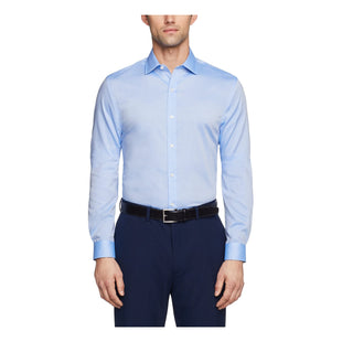 Tommy Hilfiger Men's Slim Fit Non Iron Solid Dress Shirt - Amazon Exclusive - 7DAY'S