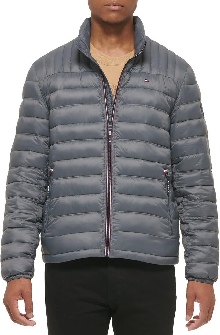 Tommy Hilfiger Men's Ultra Loft Lightweight Packable Puffer Jacket (Standard and Big & Tall) - 7DAY'S