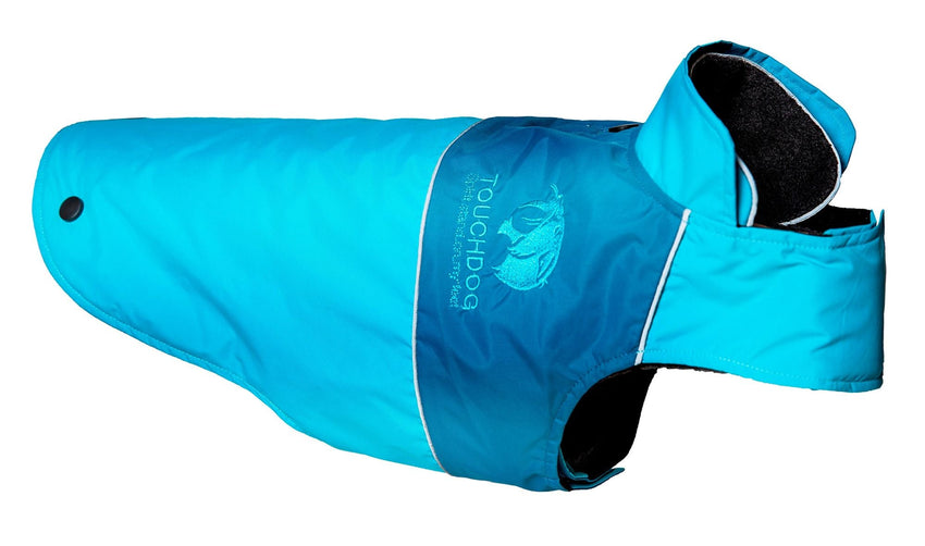 Touchdog Lightening - Shield Waterproof 2 - in - 1 Convertible Dog Jacket w/ Blackshark technology - 7DAY'S